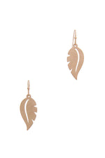 Load image into Gallery viewer, Leaf Shape Drop Earring
