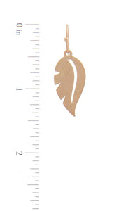 Leaf Shape Drop Earring