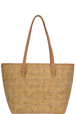 Load image into Gallery viewer, Chic Trendy Cork Textured Pattern Shopper Bag
