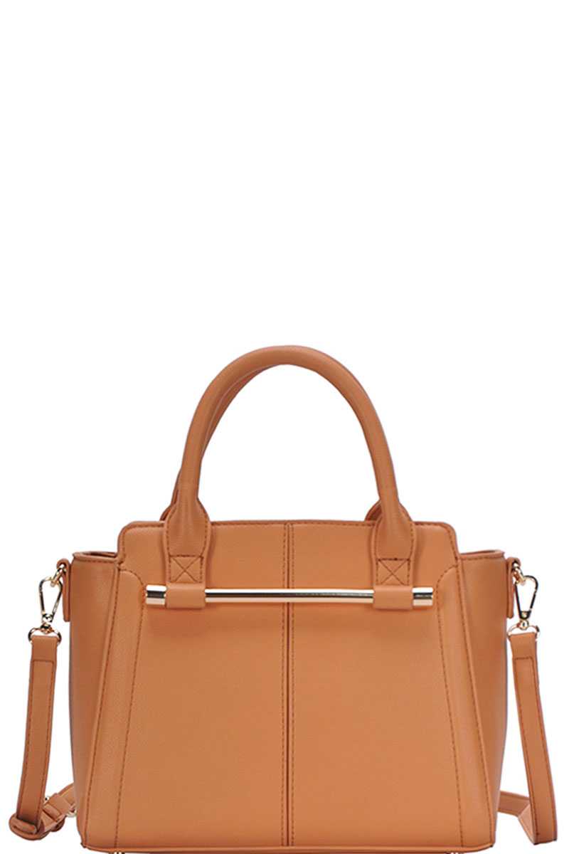 Chic Stylish Satchel Bag with Long Strap