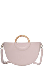 Load image into Gallery viewer, Stylish Semi Circle Modern Satchel with Long Strap
