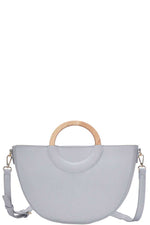 Load image into Gallery viewer, Stylish Semi Circle Modern Satchel with Long Strap
