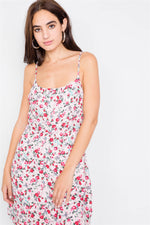 Load image into Gallery viewer, Boho Vintage Fit &amp; Flare Neck Mini Dress
