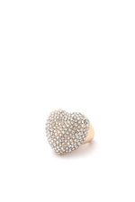 Load image into Gallery viewer, Bling Heart Shape Ring
