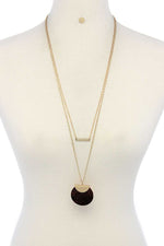 Load image into Gallery viewer, Double Layered Chic Necklace And Earring Set
