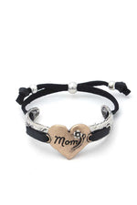 Load image into Gallery viewer, Mom Heart Metal Bracelet
