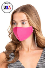 Load image into Gallery viewer, Made In Usa 3d Reusable Water Resistant Face Mask
