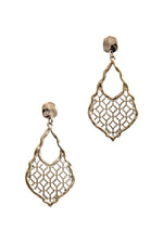 Load image into Gallery viewer, Chic Moroccan Pattern Drop Earring
