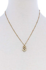 Load image into Gallery viewer, Triple Triangle Pendant Necklace
