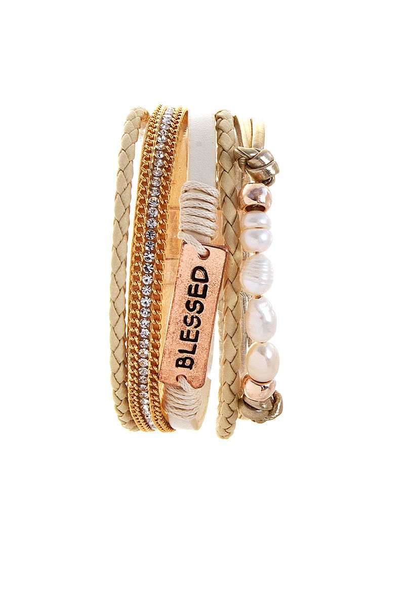 Stylish Multi Layer Blessed Bracelet