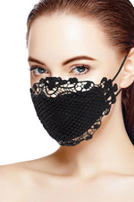 Load image into Gallery viewer, 3d Lace Face Mask
