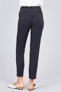 Seam Side Pocket Classic Long Pants