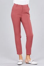 Load image into Gallery viewer, Seam Side Pocket Classic Long Pants
