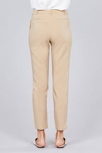 Seam Side Pocket Classic Long Pants