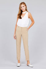 Load image into Gallery viewer, Seam Side Pocket Classic Long Pants
