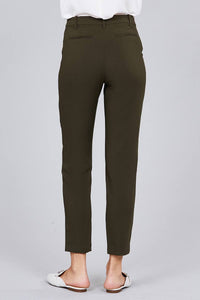 Seam Side Pocket Classic Long Pants