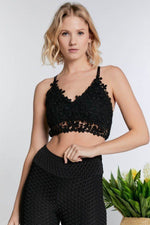 Load image into Gallery viewer, Lovely Floral Crochet Top
