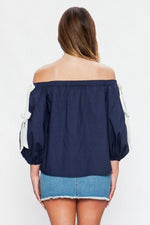 Load image into Gallery viewer, Off-the-shoulder Top

