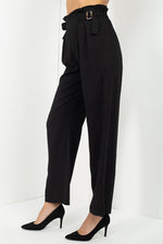 Load image into Gallery viewer, High Waist Paperbag Wide Pants
