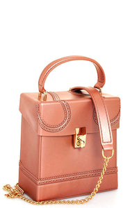 Stylish Small Square Tender Jelly Crossbody Bag