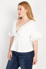 Load image into Gallery viewer, Tiered Ruffle Sleeve Top
