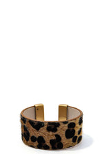 Load image into Gallery viewer, Chic Leopard Fur Fashion Bangle
