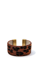 Load image into Gallery viewer, Chic Leopard Fur Fashion Bangle
