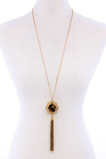 Load image into Gallery viewer, Stylish Chain Tassel Drop Long Necklace
