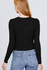 Load image into Gallery viewer, Long Sleeve V-neck Button Down Crop Cardigan
