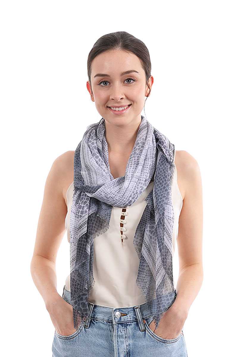 Trendy Python Pattern Scarf