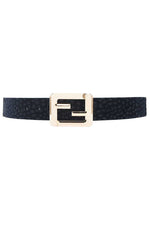 Load image into Gallery viewer, Leopard Fashion Square Letter Buckle Belt
