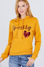 Load image into Gallery viewer, Sparkly Sequins Hoodie Pullover
