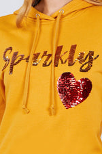 Load image into Gallery viewer, Sparkly Sequins Hoodie Pullover
