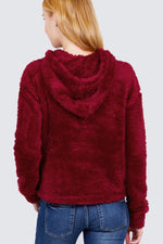 Load image into Gallery viewer, Faux Fur Fluffy Hoodie Top
