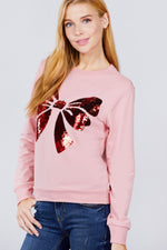 Load image into Gallery viewer, Sequins Embroidered Pullover
