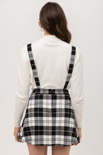 Load image into Gallery viewer, Woven Stretch Plaid Pleated Skirtall
