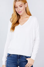 Load image into Gallery viewer, V-neck Back Cross Sweater
