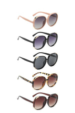 Load image into Gallery viewer, Entrancing Round Barrel Designer Polymer Frame Womens Sunglasses
