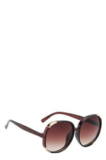 Load image into Gallery viewer, Entrancing Round Barrel Designer Polymer Frame Womens Sunglasses
