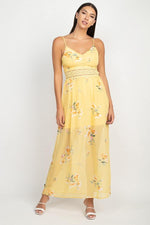 Load image into Gallery viewer, Floral Lace Maxi Dress
