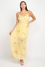 Load image into Gallery viewer, Floral Lace Maxi Dress
