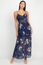 Load image into Gallery viewer, Floral Lace Maxi Dress
