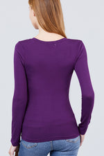 Load image into Gallery viewer, Cotton Jersey V-neck Top
