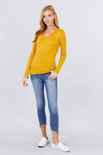 Load image into Gallery viewer, Cotton Jersey V-neck Top
