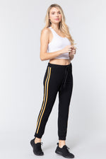 Load image into Gallery viewer, Side Stripe Tape French Terry Pants
