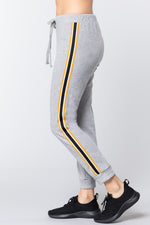 Load image into Gallery viewer, Side Stripe Tape French Terry Pants
