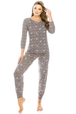 Load image into Gallery viewer, 2-Piece Flannel Pajama Set
