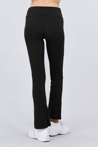 Banded Waist Yoga Pants