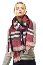 Load image into Gallery viewer, Stylish Plaid Modern Check Scarf
