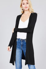 Load image into Gallery viewer, Side Slit Tunic Cardigan
